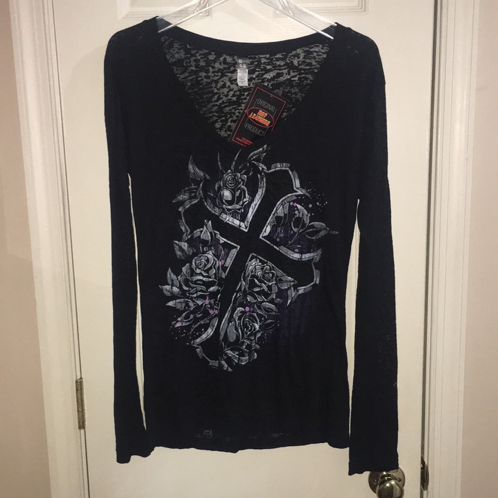 Hot Leather T Shirt size 2XL